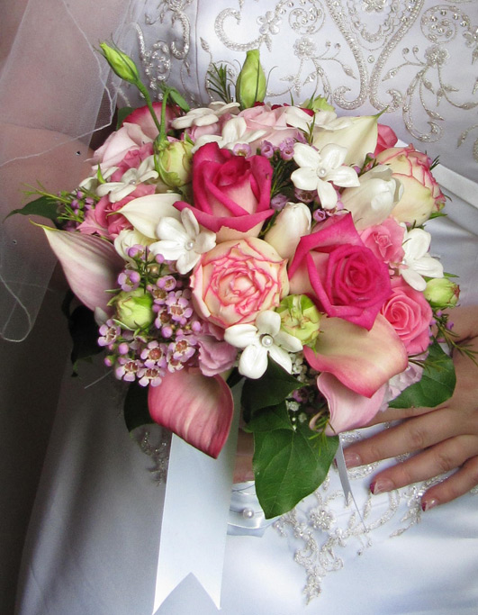 Pink Bridal Bouquet