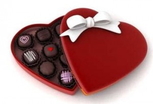 Heart Shaped Cadbury Chocolate 1861