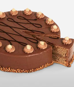Chocolate Birthday Cake Egg - 1Kg