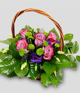 Basket of Dream - Mixed Flowers