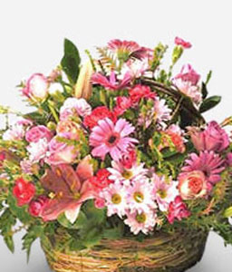 Darling Blooms Basket