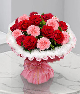 Passion <Br><span>Roses & Carnations - Sale 20% Off</span>