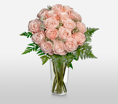 Freya <Br>18 Rosita Vendela Roses <Br><span>Sale $10 Off + Tall Clear Free Vase </span>