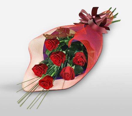 Sweet Thoughts <Br><span>6 Red Roses </span>