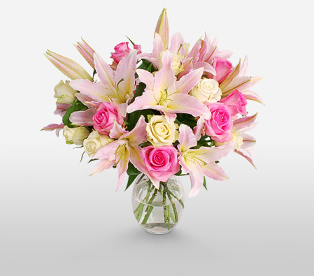 Lily And Rose Bouquet