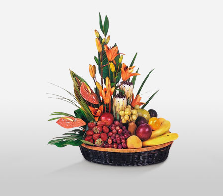 Fruit & Flower Fusion Basket