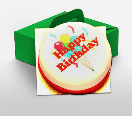 Fruit Cake - Happy Birthday 1Kg