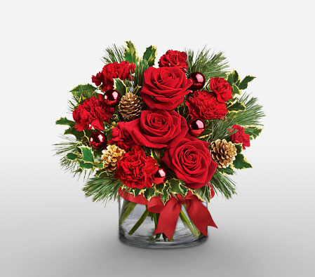 Holiday Red <Br><span>Free Vase</span>
