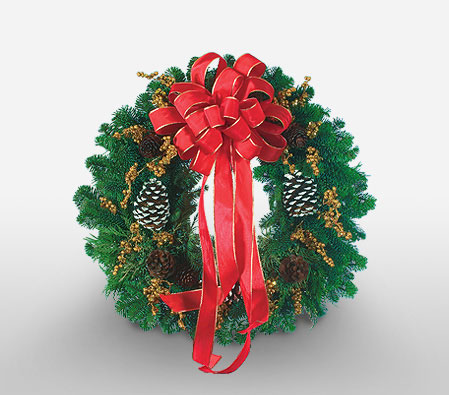 Holiday Christmas Wreath