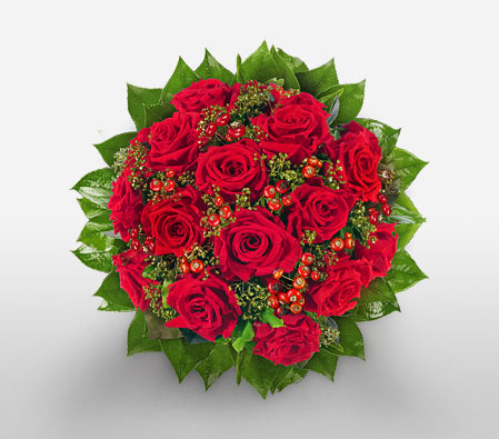 Juliet - Red Roses Bouquet