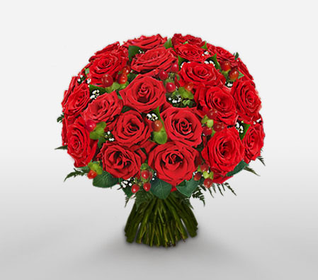 Be My Valentine <Br><span>24 Red Roses - Sale $20 Off</span>