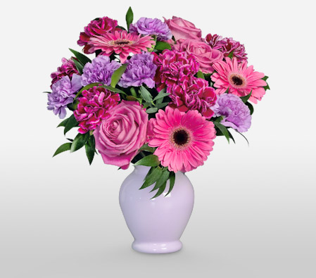 Perky <span>Pink and Purple Bouquet<span>