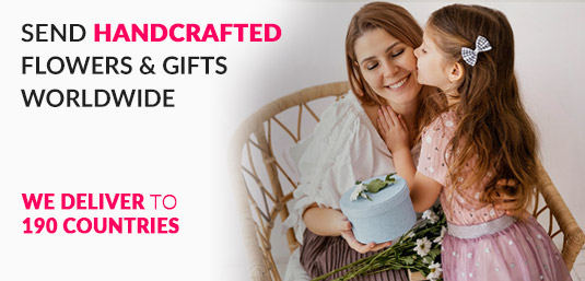 Send Handcrafted flowers and gifts in Turkey