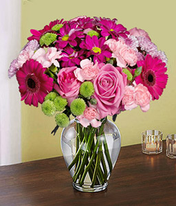 Pinkastic Mixed Flowers