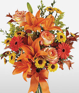 Autumn Burst <span> Complimentary Vase</span>