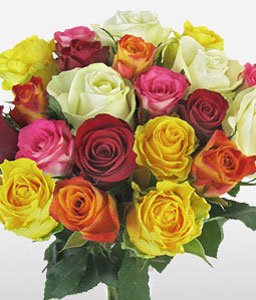 Roses Galore<Br><span>A Bunch of Mix Color Roses</span>