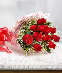 Cupid Red Roses