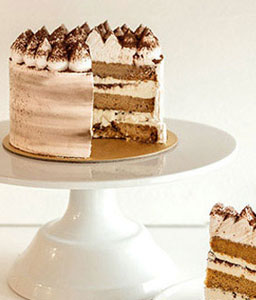 Round Tiramisu Cake - - 17.6oz/500g