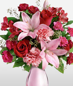 Rose and Lilies Bouquet