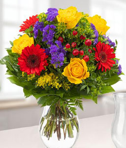 Colorful Birthday Flowers