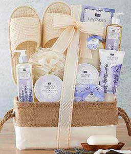 Cru De Provence Lavender Spa Gift Basket