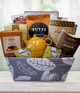 Tea Gift Basket For Mom