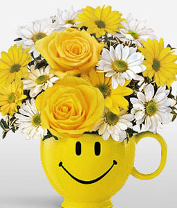 Cheers <span>Yellow & White Flowers</span>
