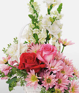 Joys Of Love - Mix Flowers In Pink