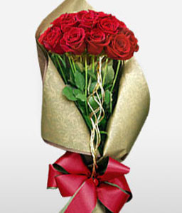 Jiuzhaigou Dreams <Br><span>Red Rose Bouquet - Sale $10 Off</span>