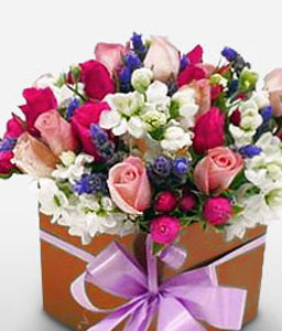 Fragrant Box - Anniversary Flowers