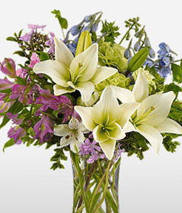 Heavenly Blooms <Br><span> Free Vase</span>