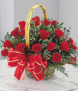 Lovely Red Roses <Br><span>Two Dozen Roses</span>