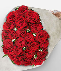 Flores De Mayo <Br><span>24 Red Roses</span>
