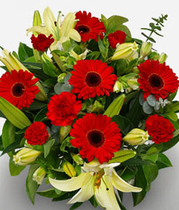 Timeless Fleurs<Br><Font Color=Red>Lilies & Carnations</Font>