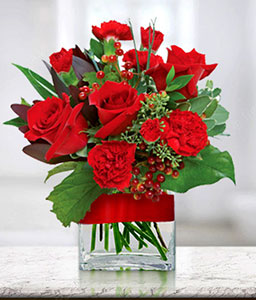 Sea Of Love <span>Red Flowers Arrangement</span>