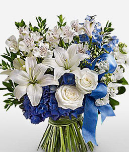 Alluring White Mixed Flowers