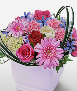 Mixed Flowers In Vase <Br><span>Sale $35 Off</span>