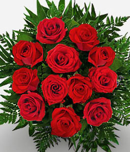 Sparkling Rubies <Br><span>12 Roses + 6 Free </span>