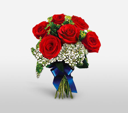 Cleopatra Red Roses-Red,Rose,Bouquet