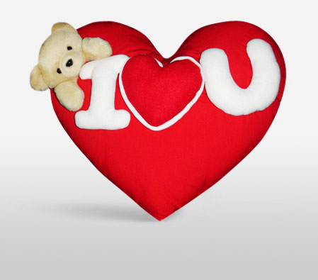 Romantic Heart Shape Pillow-Soft Toys