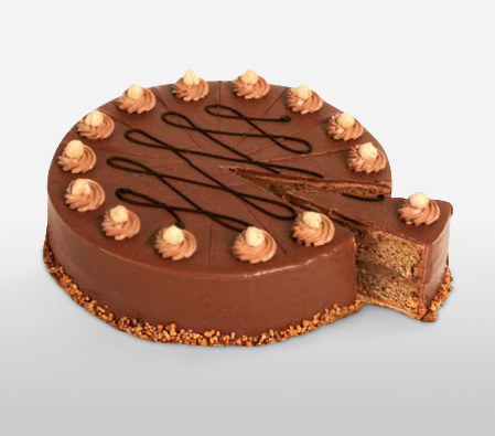 Choco Nut Cake - 35oz/1kg-Cakes
