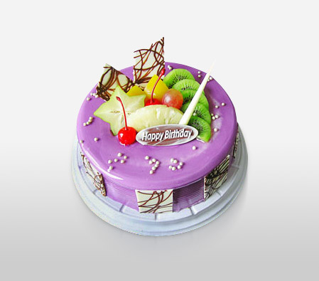 Cream Fruit Cake - 29oz/800g-Cakes,Sweets,Gifts