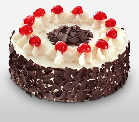 Black Forest Cake - 35oz/1kg-Chocolate,Sweets,Gifts,Cakes
