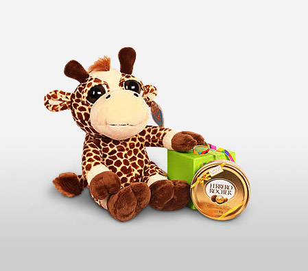Giraffe-Chocolate,Gifts,Soft Toys