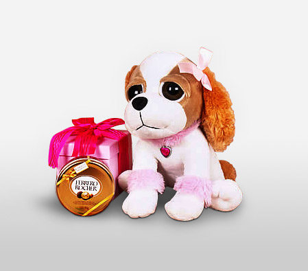 Jack Russell-Chocolate,Soft Toys,Gifts