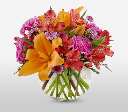Spread Happiness <Br><span>Colorful Mixed Flower Arrangement</span>