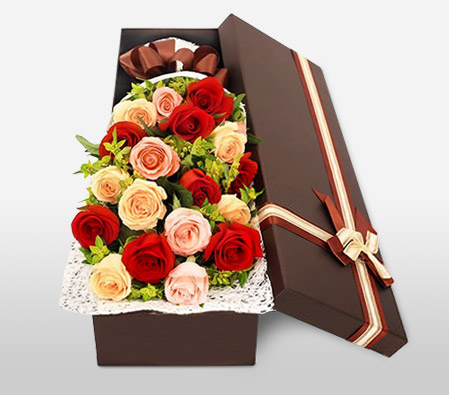 Roses In A Box
