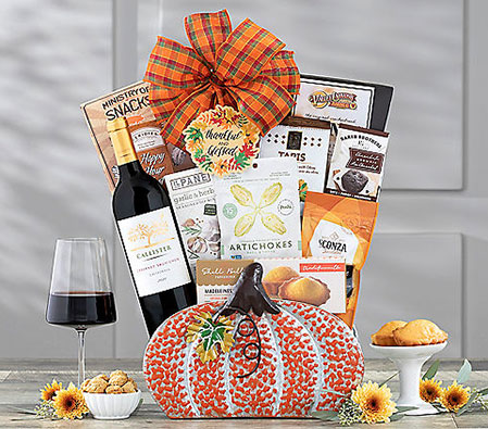Halloween Extravagance Wine Basket