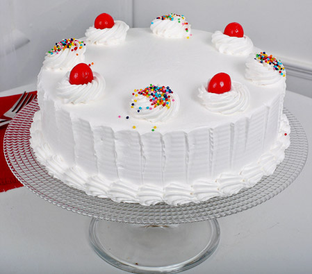 Fresh Vanilla Cake - 17.6oz/0.5kg