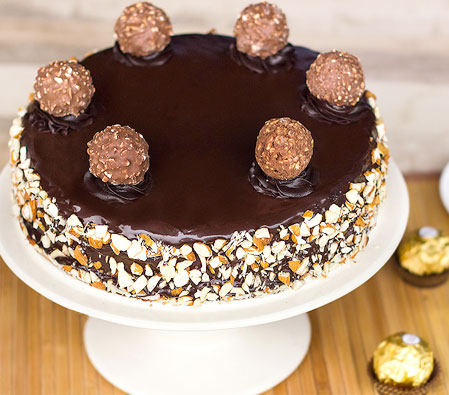 Ferrero Rocher Fantasy Cake - 17.6oz/0.5kg